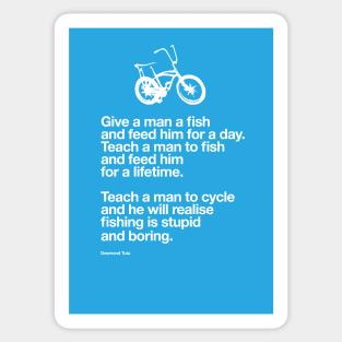 Bicycle Philosophy Design 005 - Desmond Tutu Sticker